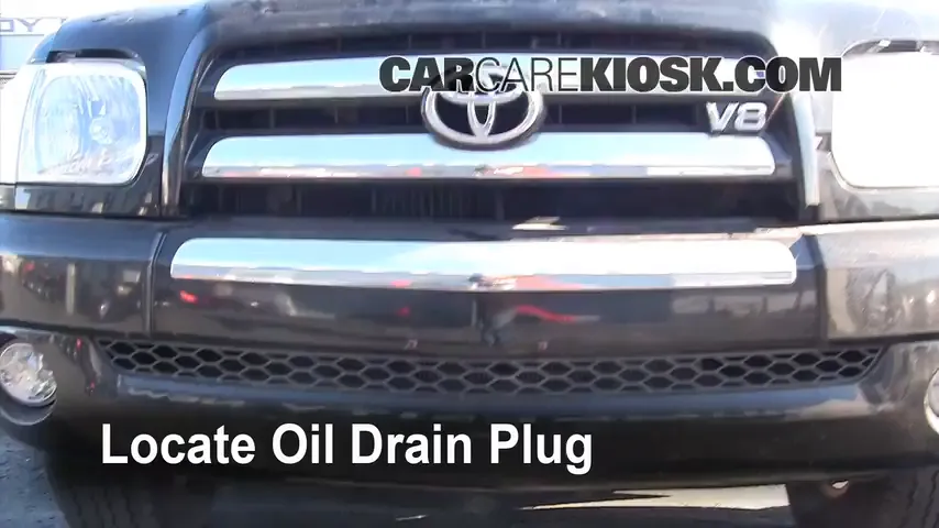 2006 Toyota Tundra SR5 4.7L V8 Crew Cab Pickup Oil Change Oil and Oil Filter